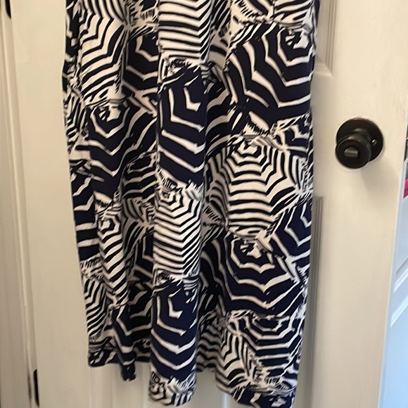Lilly Pulitzer Sloane Maxi Dress Navy Umbrella Oh Cabana Boy - Picture 6 of 10